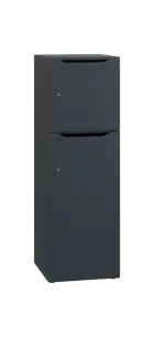 DOMINOU 32 úložná skříň 2-boxová, 1367x450x400 mm, antracit